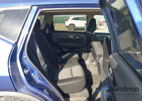 2017 Nissan Rogue Sv из США, поврежденный, VIN KNMAT2MT7HP591572